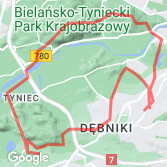 Mapa Z misiem Tadeuszem w las...